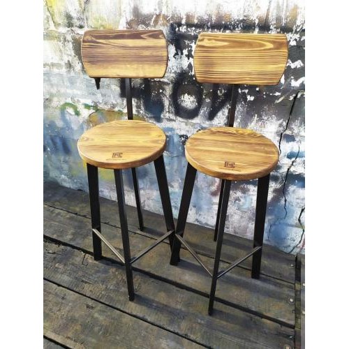 Барний стілець GoodsMetall у стилі ЛОФТ 750х300х300 мм Дублін 2 Барний стілець GoodsMetall у стилі ЛОФТ 750х300х300 мм Дублін 2