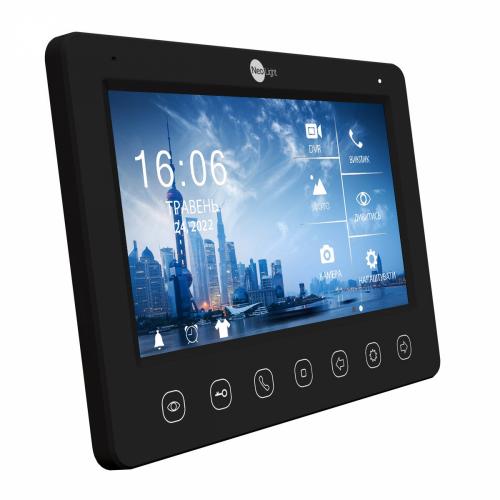 Комплект відеодомофона NeoLight NeoKIT FHD Pro B Graphite з детектором руху і відеопанель Комплект відеодомофона NeoLight NeoKIT FHD Pro B Graphite з детектором руху і відеопанель