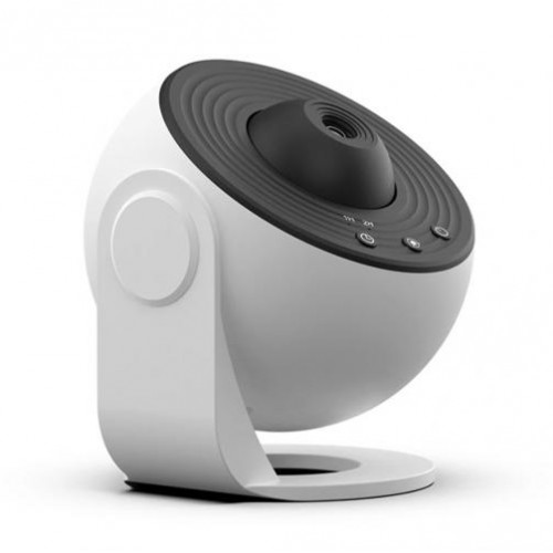 Проектор-нічник зоряного неба Galaxy Light Projector 14.5х14,5х11,5 см Чорно-білий Проектор-нічник зоряного неба Galaxy Light Projector 14.5х14,5х11,5 см Чорно-білий