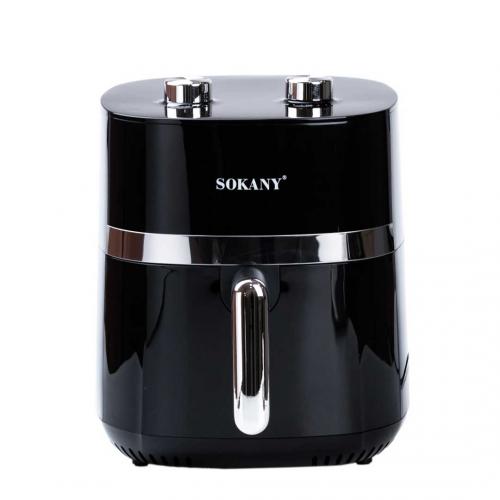 Аерогриль-фритюрниця Sokany SK-10024 на 6,5 л з терморегулятором чорний (SK10024) Аерогриль-фритюрниця Sokany SK-10024 на 6,5 л з терморегулятором чорний (SK10024)