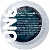 Презерватив ONE Color Sensations - ONE is the corner pocket (Black) 1 шт