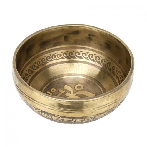 Співоча чаша Тибетська Singing bronze 11,2/11,2/5,5 см Бронзовий (26542) в інтернет супермаркеті PbayMarket!