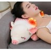 Масажна подушка Piggy WJH-11 Свинка 55x20x17 см Білий (1438124094)