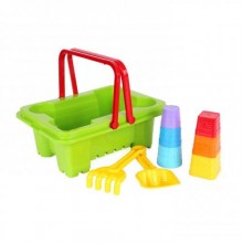 Ігровий набір для гри з піском ТехноК 4500TXK Різнокольоровий