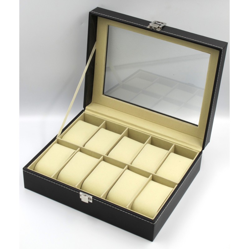 Скринька для зберігання годинників Craft 10PU Чорний