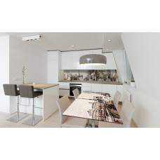 Наклейка вінілова на стіл Zatarga «Прованс Мочені вулиці» 600х1200 мм Z180399st