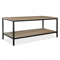 Кавовий журнальний столик у стилі Loft NS-713 480x1100x500 мм Черный Кавовий журнальний столик у стилі Loft NS-713 480x1100x500 мм Черный