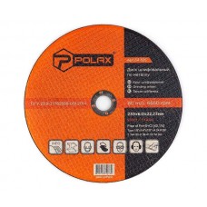 Диск Polax абразивний шліфувальний по металу 1 14А 230х6х22,23 (54-105)