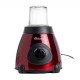 Блендер стаціонарний Domotec MS-6611 з кавомолкою 2в1 1.5L 1000W Red (3_02327)