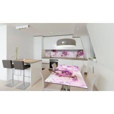 Наклейка вінілова на стіл Zatarga «Сердечки» 600х1200 мм Z180746st