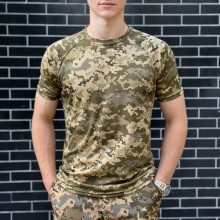 Футболка чоловіча Pobedov Ergo 366540 L Піксель (00000006307)