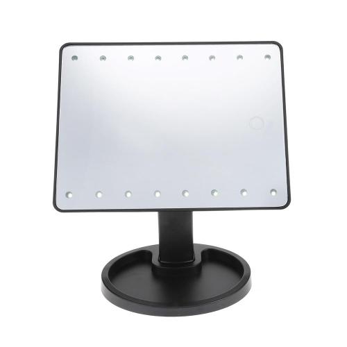 Дзеркало для макіяжу Magic Makeup XR-1608 з LED-підсвічуванням Black (hub_np2_1623) Дзеркало для макіяжу Magic Makeup XR-1608 з LED-підсвічуванням Black (hub_np2_1623)