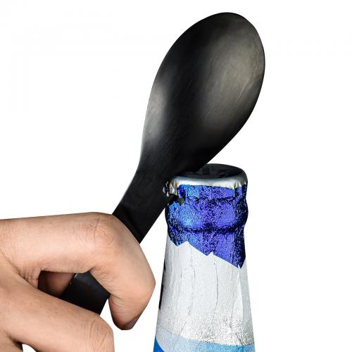 Столовий туристичний набір 5в1 похідна ложка-вилка Black (16596-hbr) Столовий туристичний набір 5в1 похідна ложка-вилка Black (16596-hbr)