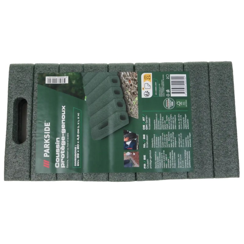 Сидушка для бомбосховища Parkside 39х20х4,3 см Хакі (IAN436828 khaki)