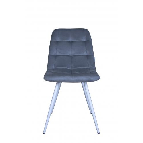 Стілець Max's furniture Бруклін 02 Білий/Серий Стілець Max's furniture Бруклін 02 Білий/Серий