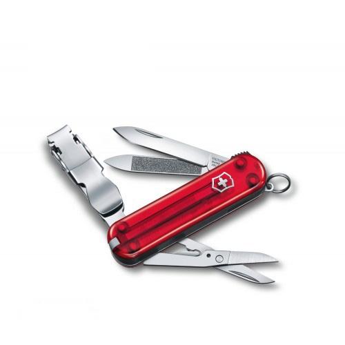 Ніж Victorinox Delemont Nail Clip 580 Червоний (0.6463.T) Ніж Victorinox Delemont Nail Clip 580 Червоний (0.6463.T)