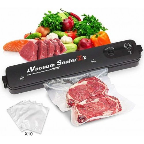 Побутовий вакуумний пакувальник Vacuum Sealer ZKFK-001 90W Black (3_01420) в інтернет супермаркеті PbayMarket!