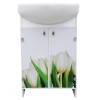 Тумба Mikola-M Eco Green light Тюльпани з умивальником CERSANIT Cersania 50см