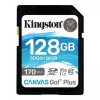 Карта пам'яті SDXC 128GB UHS-I/U3 Class 10 Kingston Canvas Go! Plus R170/W90MB/s (SDG3/128GB) в інтернет супермаркеті PbayMarket!