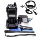 Рація Baofeng UV-82 8W посилена PRO серія VHF/UHF, ліхтар, 2xPTT кнопка, гарнітура, дальність 10км