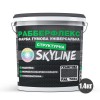 Фарба гумова структурна «РабберФлекс» SkyLine Графітова RAL 7024 1,4 кг