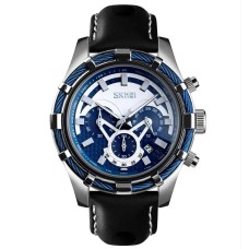 Чоловічий годинник Skmei 9189 Сріблястий