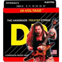 Струни для електрогітари DR DBG-9 Dimebag Darrell Hi Voltage Nickel Plated Light Electric Strings 9/42 Струни для електрогітари DR DBG-9 Dimebag Darrell Hi Voltage Nickel Plated Light Electric Strings 9/42