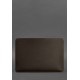 Шкіряний чохол для MacBook 13 дюйм Темно-коричневий Crazy Horse BlankNote