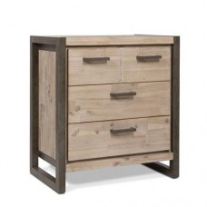 Комод Loft NS-255 930x750x400 мм Чорний