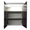 Дзеркало Mikola-M Eco green Z-2 пластикове з полицями 55 см
