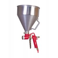 Пневмопістолет для нанесення штукатурки MASTERTOOL ХОПР ВБ 5000 мл алюміній 5 бар 81-8769