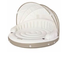 Надувний острів для вечірок з дахом Intex 58292, 199 х 150 х 193 см, білий