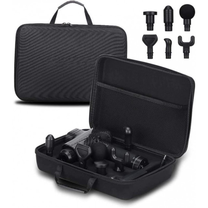 Портативний вібраційний ударний масажний пістолет Massage Gun 24V 2500 мАH (CG1)