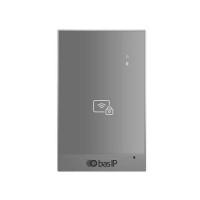 Зчитувач з контролером Bas-IP CR-02BD silver із технологією UKEY
