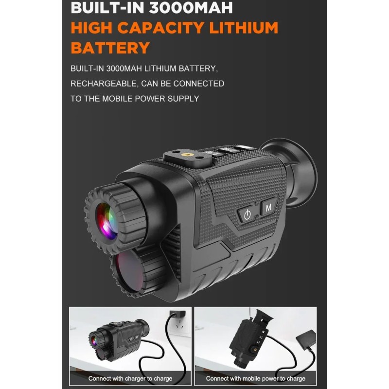 Монокуляр нічного бачення FMA NV8260 4K 1080P HD 8-кратним цифровим зумом (2166838144)