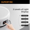 Ліхтар кемпінговий акумуляторний SuperFire T25 400 Lumen IP42