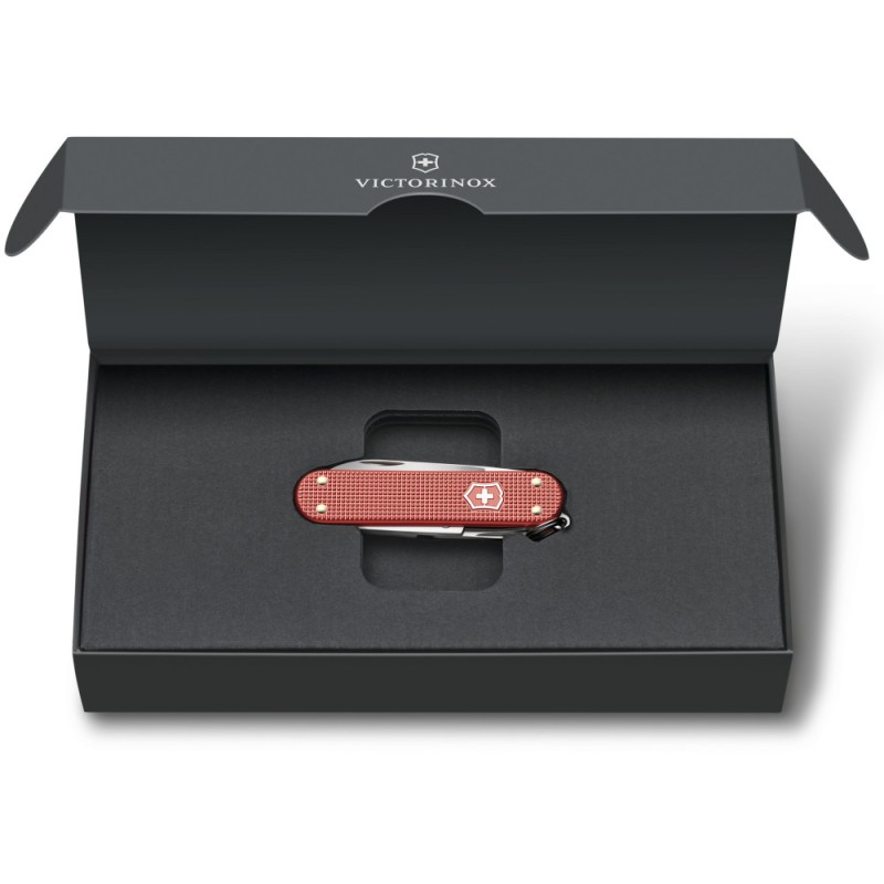 Складаний швейцарський ніж Victorinox Classic SD Stone Red 5,8 см Червоний (0.6221.L25)