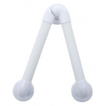 Поручень пристінний кутовий пластиковий MED1 SC6195AN Білий