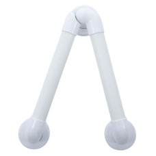 Поручень пристінний кутовий пластиковий MED1 SC6195AN Білий