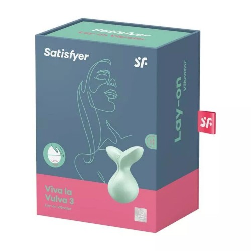 Мінівібромасажер Satisfyer Viva la Vulva 3 Mint в інтернет супермаркеті PbayMarket!