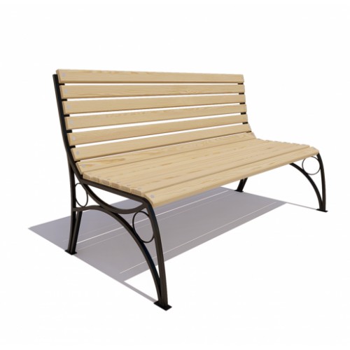 Лава паркова GoodsMetall у стилі ЛОФТ 1200х450х950 - ЛС94 Лава паркова GoodsMetall у стилі ЛОФТ 1200х450х950 - ЛС94