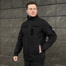 Куртка чоловіча тактична Pobedov Shadow Military 348681 XXXL Чорний (00000005892)