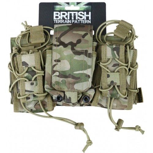 Підсумок для магазинів No Brand Modular Fast Rig Kombat Tactical 26x14x6 см Мультикам (1811625198) Підсумок для магазинів No Brand Modular Fast Rig Kombat Tactical 26x14x6 см Мультикам (1811625198)