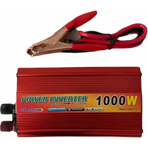 Автомобільний інвертор OPT-TOP Power Inverter 12-220 1000W 12V UN-3054 (1758042349)