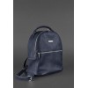 Шкіряний міні-рюкзак BlankNote Kylie Синій (BN-BAG-22-navy-blue)
