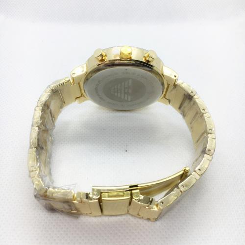 Наручний годинник чоловічий No Brand Emporio Armani Золотистий (IBW375Y)