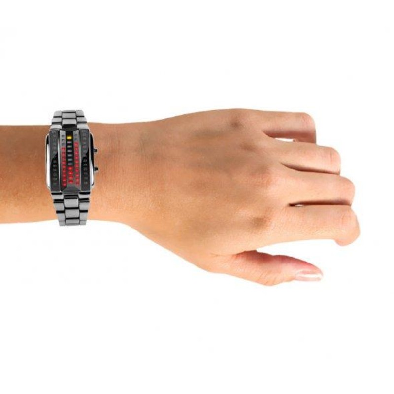 Чоловічий наручний годинник Skmei Iron Сріблястий