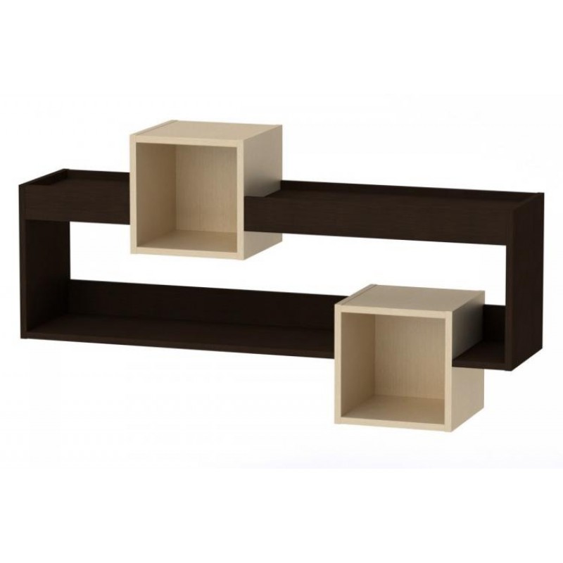 Тумба Навісна 2 Компанит МГ 6 100х28х65 см Венге