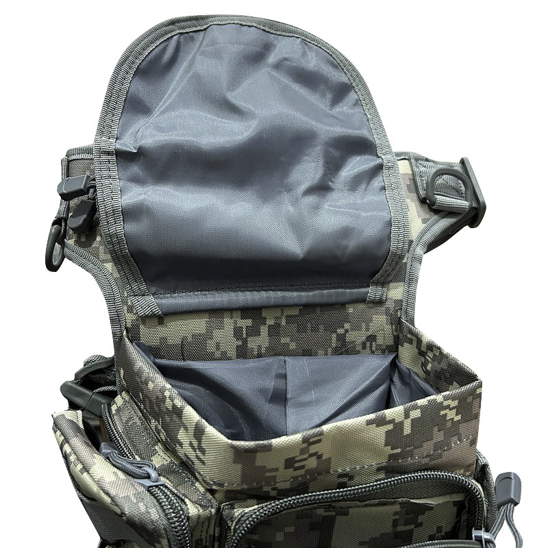 Сумка тактична на стегно Aokali Outdoor A90 ACU 22х30 см Digital Sand (5358-76445)