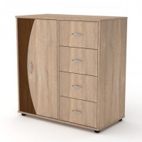 Комод для речей Компанит 4 1 1 Дуб сонома